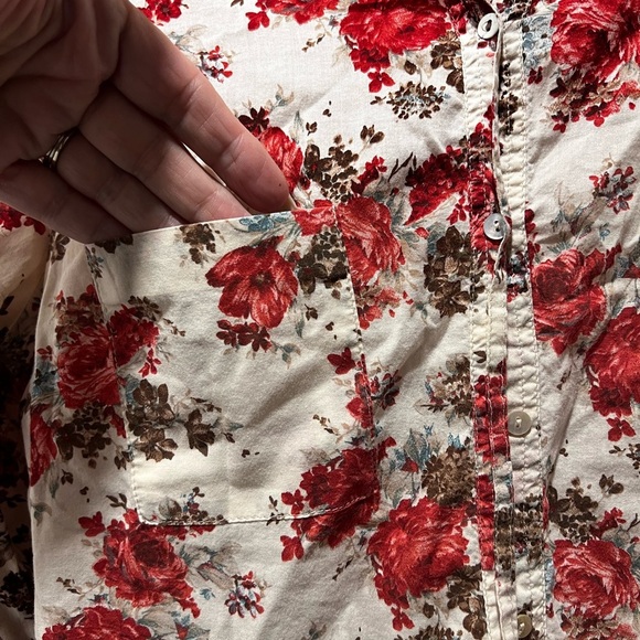 Zara EUC button down shirt size S - Picture 5 of 7